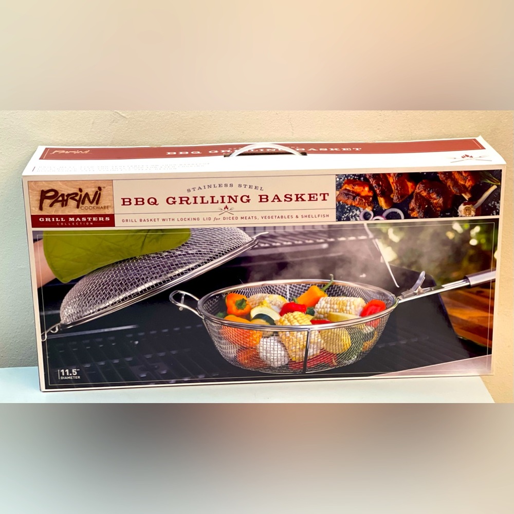 BBQ Grilling Basket (Stainless Steel)